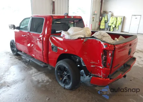 2020 Ram 1500 Big Horn 4X4 5'7 Box из США, поврежденный, VIN 1C6RRFFG1LN384633